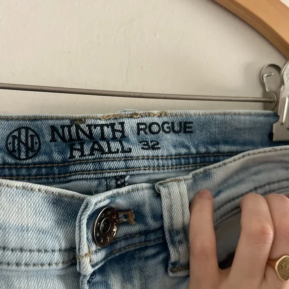 Ninth Hall Rogue Skinny Light Wash Jeans - Picture 3 of 11